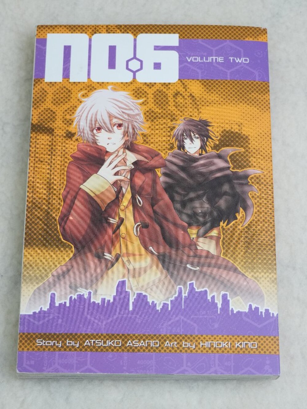 NO. 6 Volume 2 Manga Book by Atsuko Asano English Version